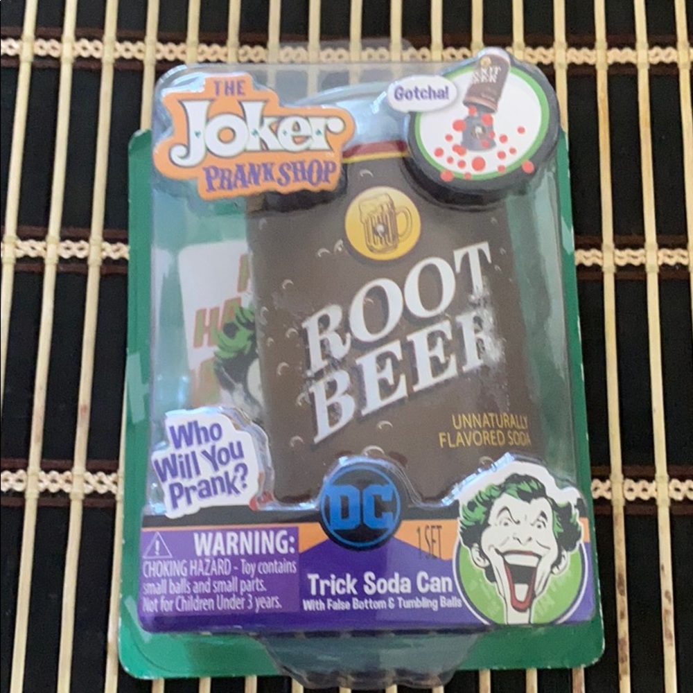 The Joker Prank Shop"Root Beer" Trick Soda Can